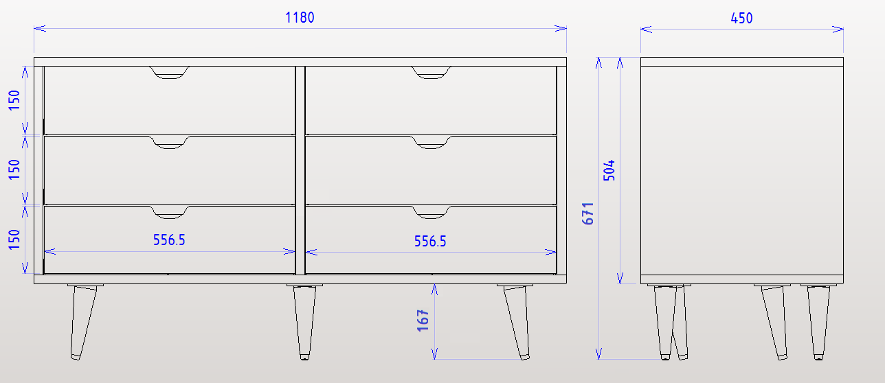 LISSE COMODA 120